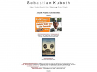 sebastiankuboth.de Webseite Vorschau
