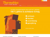 thermonox.de Webseite Vorschau