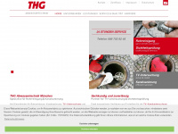 thg-abwassertechnik.de Webseite Vorschau