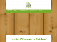 Steinhaus-gasthaus.de