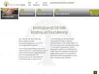 bestattungsanstalt.de Webseite Vorschau