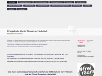 thierstein-evangelisch.de Webseite Vorschau