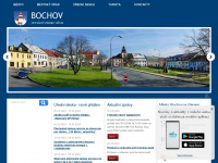 mesto-bochov.cz Webseite Vorschau