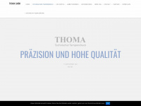 thomagmbh.de Webseite Vorschau