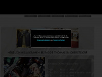 thomas-mode.de Webseite Vorschau