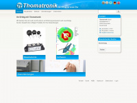 thomatronik.de Webseite Vorschau