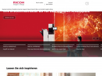 ricoh.at Webseite Vorschau