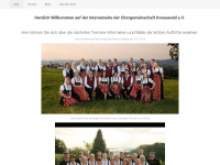 chor-kellberg.de Webseite Vorschau