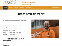 tierarzt-hausham.de Webseite Vorschau