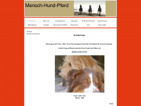 mensch-hund-pferd.de Webseite Vorschau