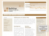 habitar.de Webseite Vorschau