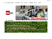 biketaxi.de Webseite Vorschau