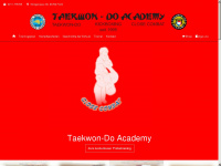 tkd-academy.de Webseite Vorschau