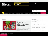 thegrocer.co.uk Webseite Vorschau
