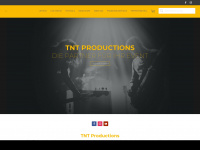 tnt-productions.de Webseite Vorschau