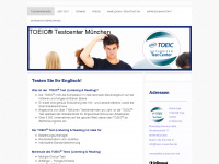 toeic-muenchen.de Webseite Vorschau