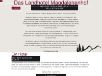 hotel-magdalenenhof.de Webseite Vorschau