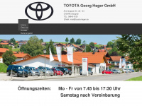 toyota-hager.de Webseite Vorschau