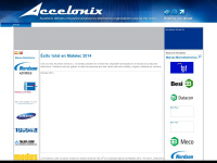accelonix.es Webseite Vorschau