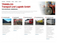 translog-gmbh.com Webseite Vorschau