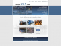 transporte-wild.de Webseite Vorschau