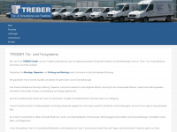 treber-gmbh.de Webseite Vorschau