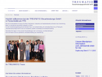 treuratio.de Webseite Vorschau