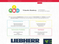 trimedia-bamberg.de Webseite Vorschau