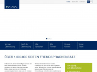 trionsatz.de Webseite Vorschau