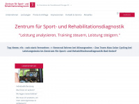 sportdiagnostik.com Webseite Vorschau