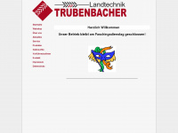 truebenbacher.com Webseite Vorschau