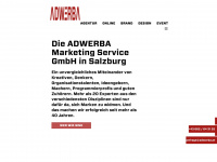 adwerba.at Webseite Vorschau