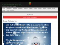 tus-eudenbach.de Webseite Vorschau