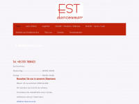 est-dancewear.de Webseite Vorschau