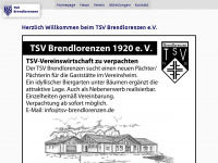 tsv-brendlorenzen.de Webseite Vorschau