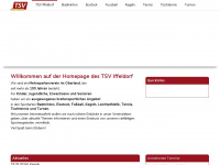 tsv-iffeldorf.de Webseite Vorschau