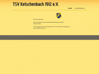 tsv-ketschenbach.de Webseite Vorschau