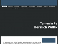 turnen-peiting.de Webseite Vorschau