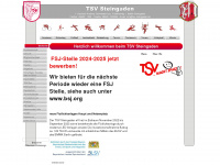 tsv-steingaden.de Webseite Vorschau