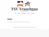 tsv-trauchgau-rks.de Webseite Vorschau