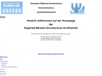 volksschule-grossheirath.de Webseite Vorschau