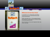 tutsch-gmbh.de Webseite Vorschau