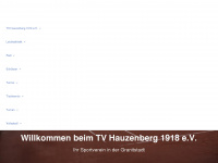 tv-hauzenberg.de Webseite Vorschau