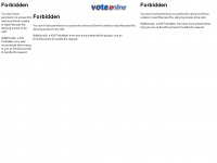 voteonline.de Webseite Vorschau