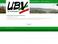 ubv-elsenfeld.de Webseite Vorschau