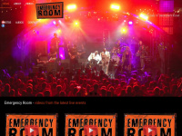 emergency-music.com Webseite Vorschau