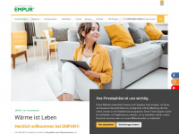 empur.com Webseite Vorschau