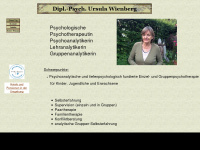 ursula-wienberg.de Webseite Vorschau