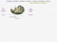 ursulinenkloster-landshut.de Webseite Vorschau