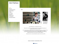 utas-teehaus.de Webseite Vorschau